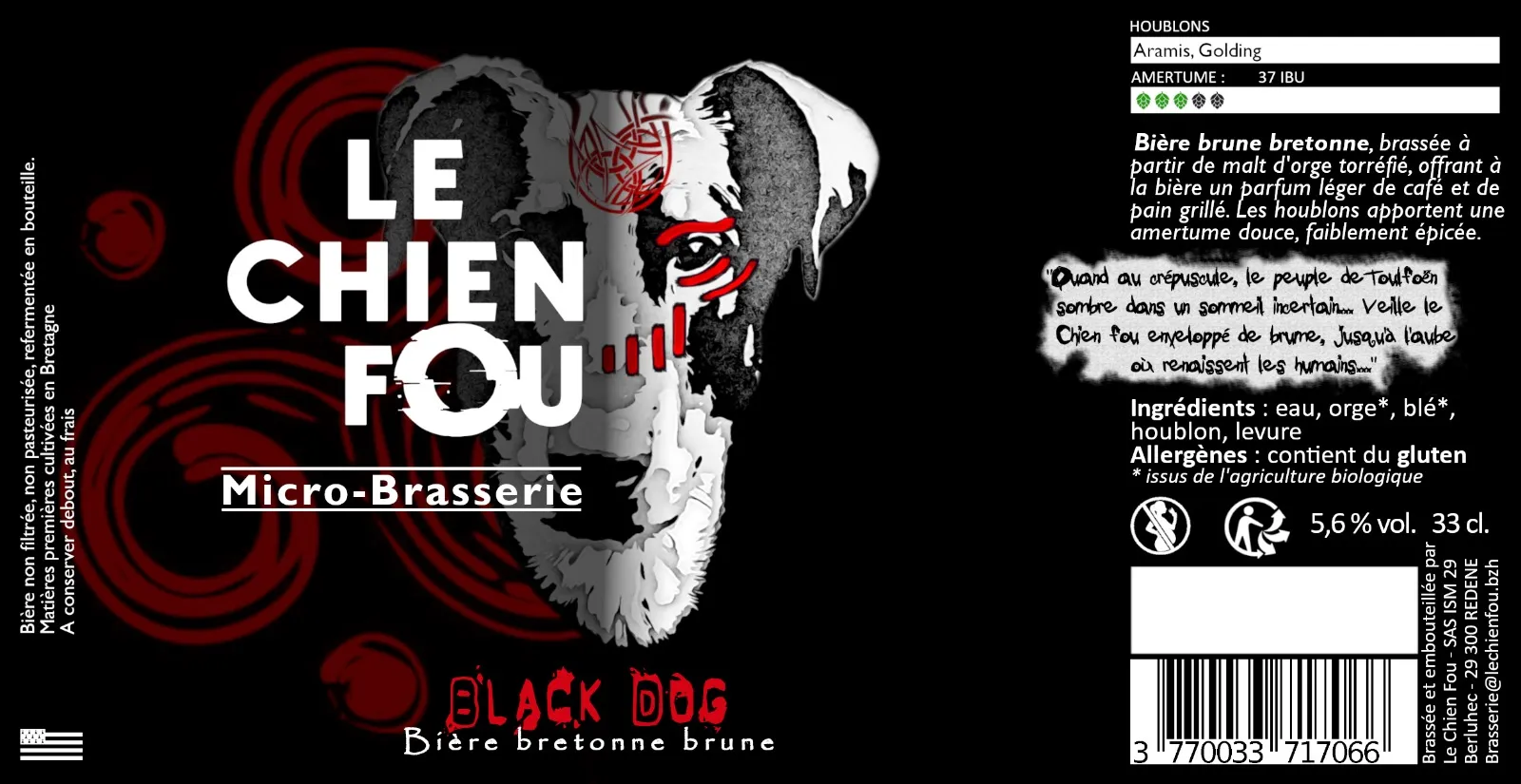 Black Dog – Bière brune