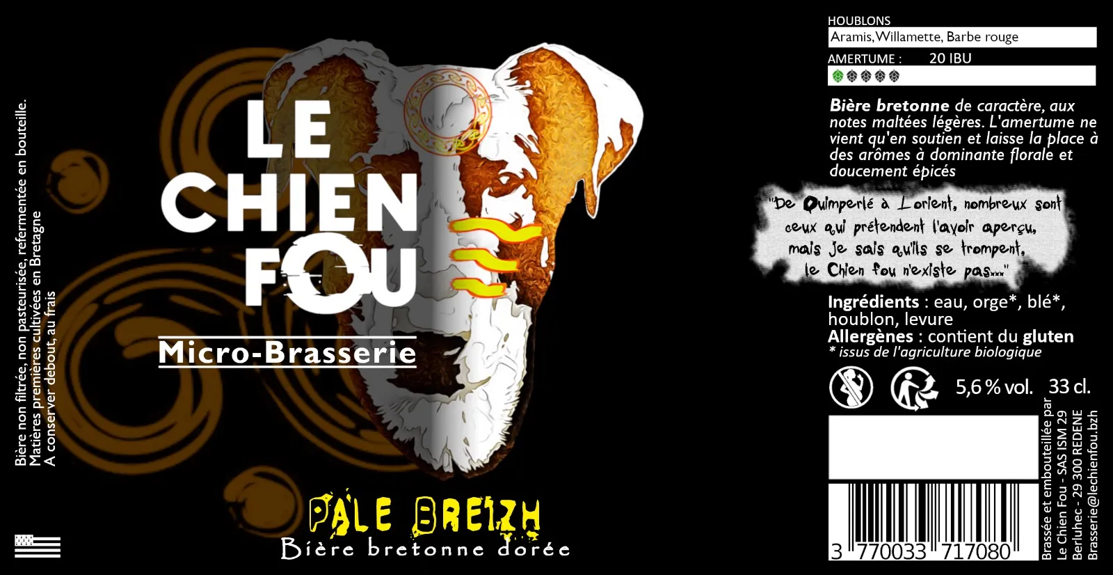 Pale Breizh – Bière dorée